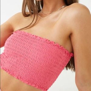 Forever 21 smocked tube top